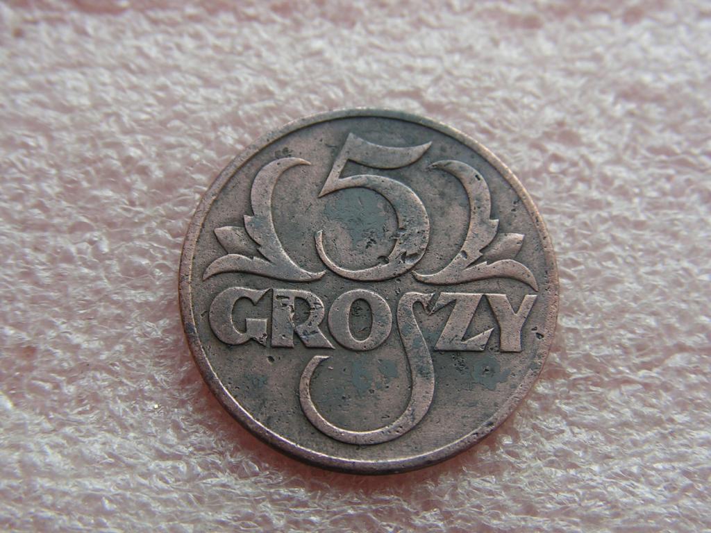 Польша 5 грошей 1936 z100-1ма