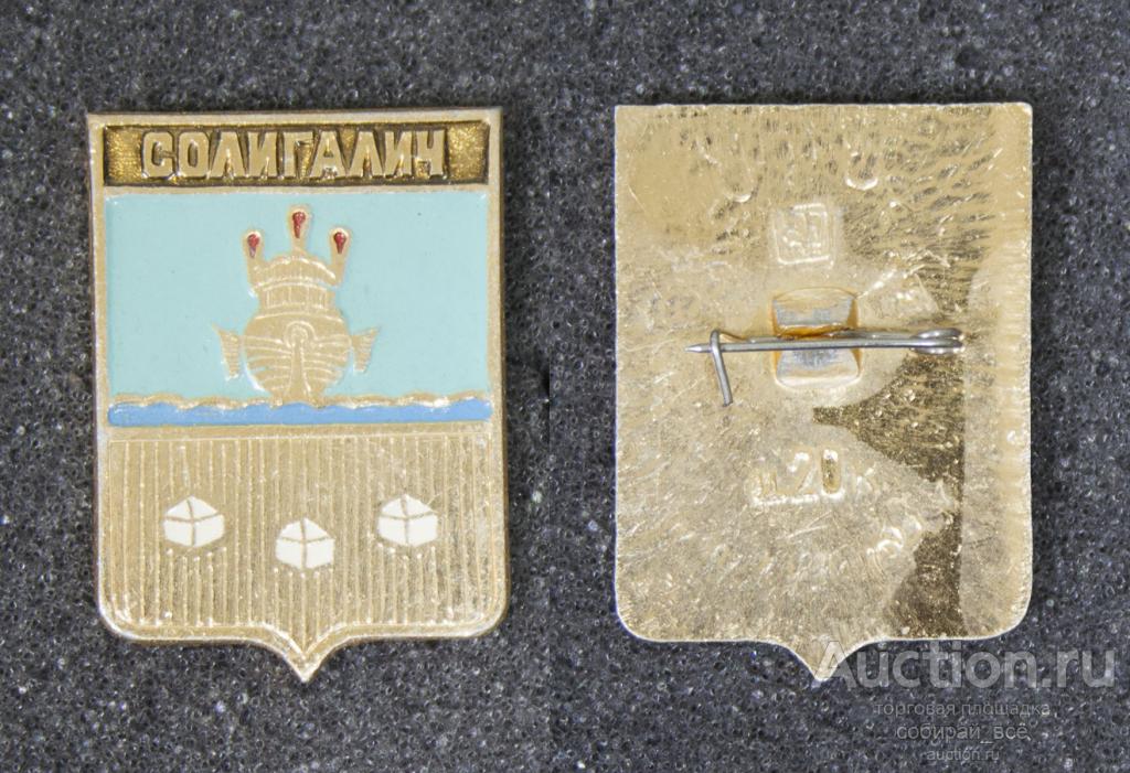Значок Солигалич, герб  (94)