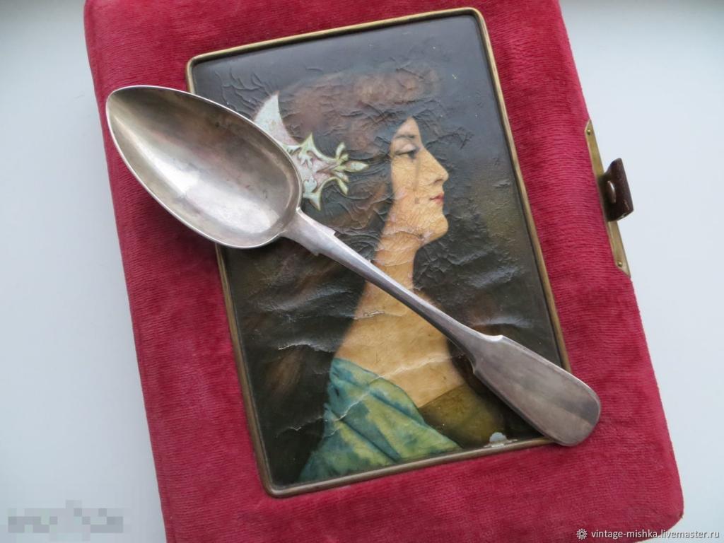 Ложка серебро 84пр., 1876год, 73,5гр. Отличная.
