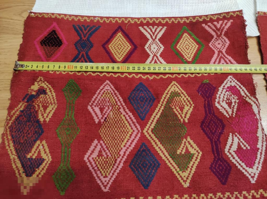 Старинный рушник. Ткачество. Широкий. 19 век.