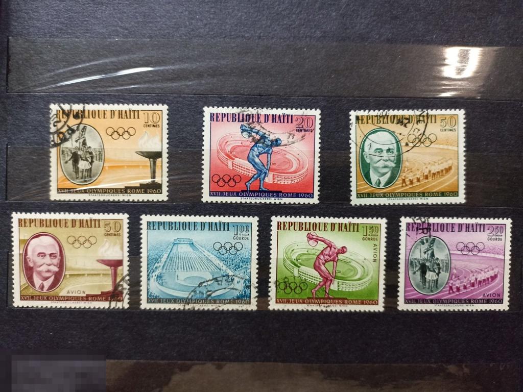 (WG) Олимпиада 1960 Гаити (ЮМ 12 Л4)