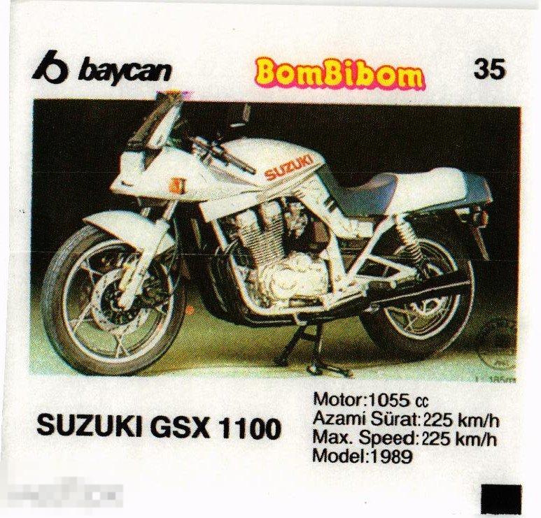 (WG) Вкладыш BomBibom 35 SUZUKI (2024-46-Б) Бомбибом мотоцикл