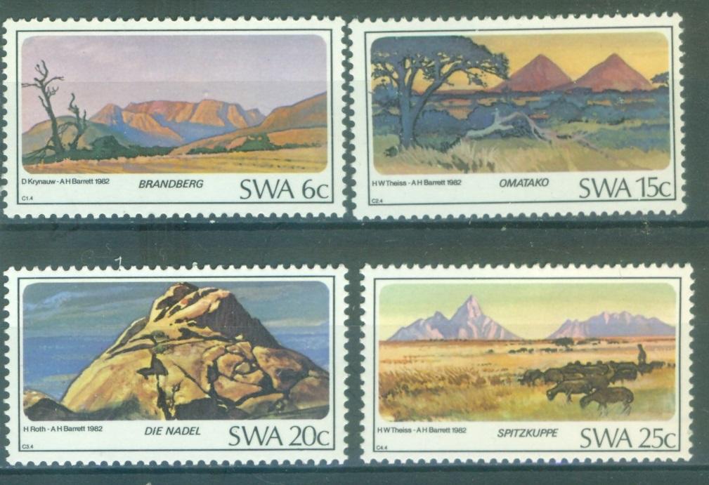 СВА 1982 г.  серия Саванна Национальные парки негашеная**