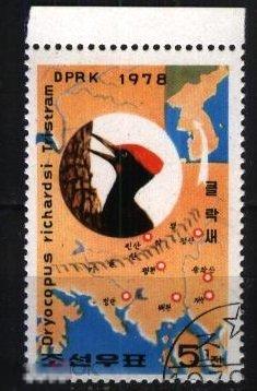 КНДР 1978 МI# 1790  дятлы
