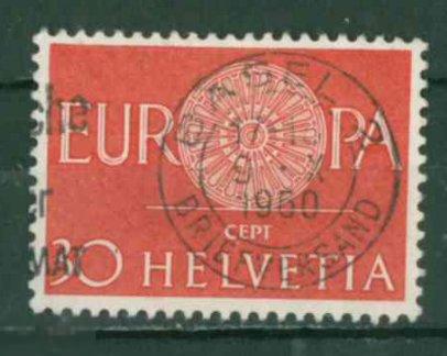 Швейцария 1960 Mi# 720  Европа СЕПТ гаш da