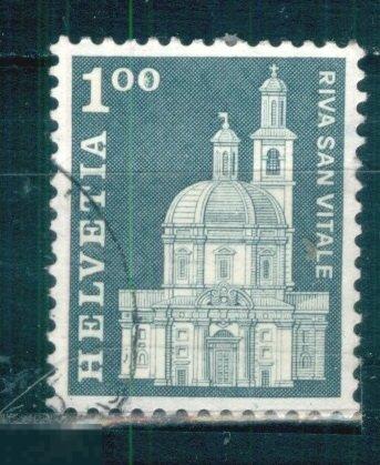 Швейцария 1968  Mi#  884   Стандарт Здания de