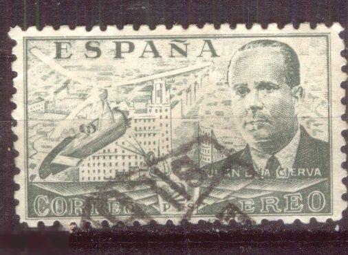 Испания 1938 Mi# 826 Персона  гаш