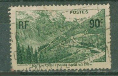 Франция 1937  Мi# 372 Строительсво автострады