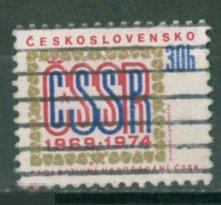 Чехословакия 1974 Mi# 2179  10 летия Конституции гашеная
