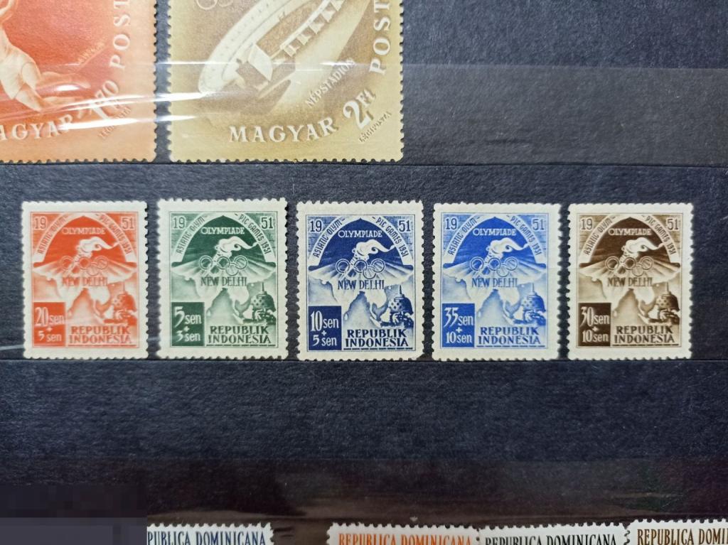 (WG) Индонезия Олимпиада 1951 (ЮМ 12 Л1)