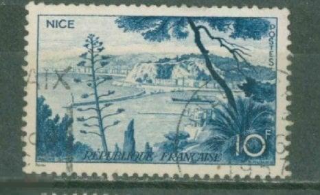 Франция 1955 Mi# 1065  Видовая a2
