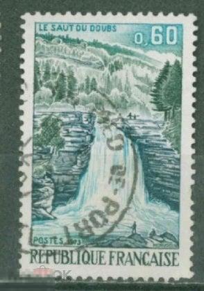 Франция 1977 Mi# 1845  Видовая Водопад   a2