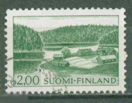 Финляндия 1964  Mi#  687  Хутор в лесу a2