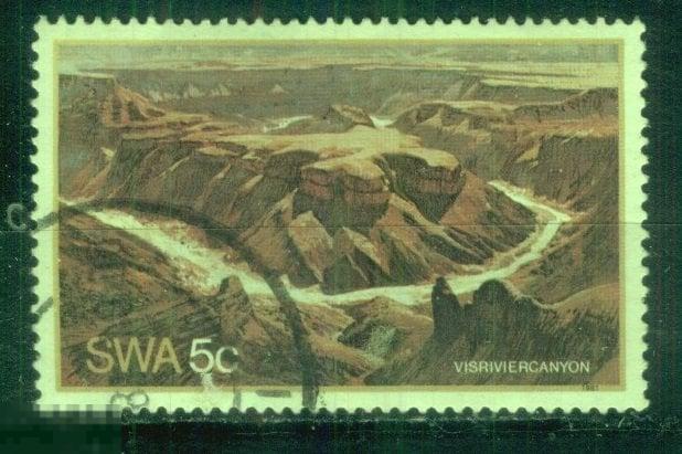 ЮЗА 1981 Mi# 500  Горы Каньон vf