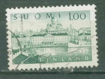 Финляндия 1963  Mi#  567  город a2