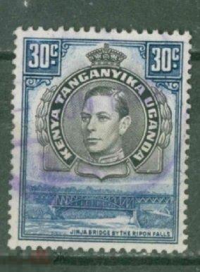 КУТ 1938 Mi# 62    Георг VI и местные мотивы vf