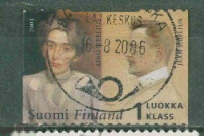 Финляндия 2004  Mi# 1685   Сибелиус гаш а4