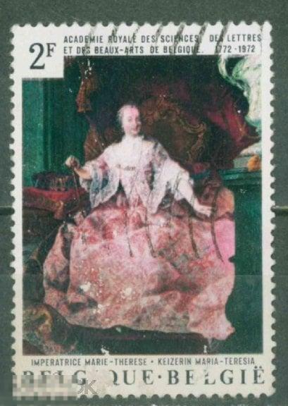 Бельгия 1972  Mi# 1710  Юбилей королевской академии  гаш d9