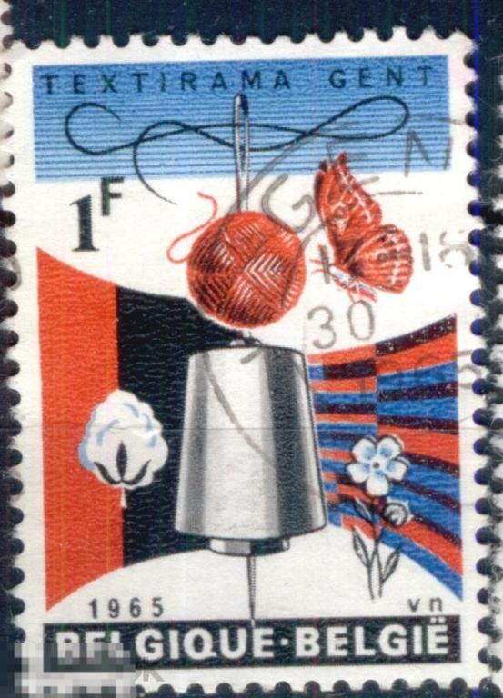 Бельгия 1965 Mi# 1374  Текстирама - Гент  гаш d