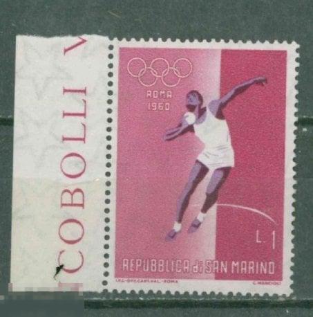 Сан-Марино 1960 645   Олимпийские игры   MNH