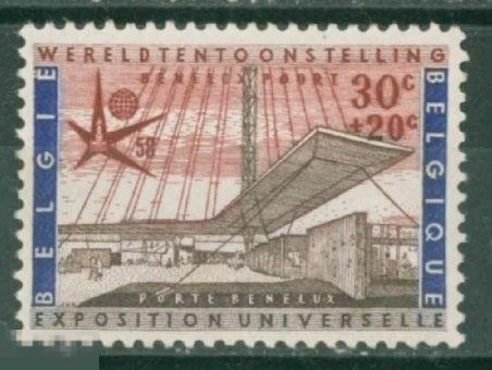 Бельгия 1958 Mi # 1094   Выставка MNH f