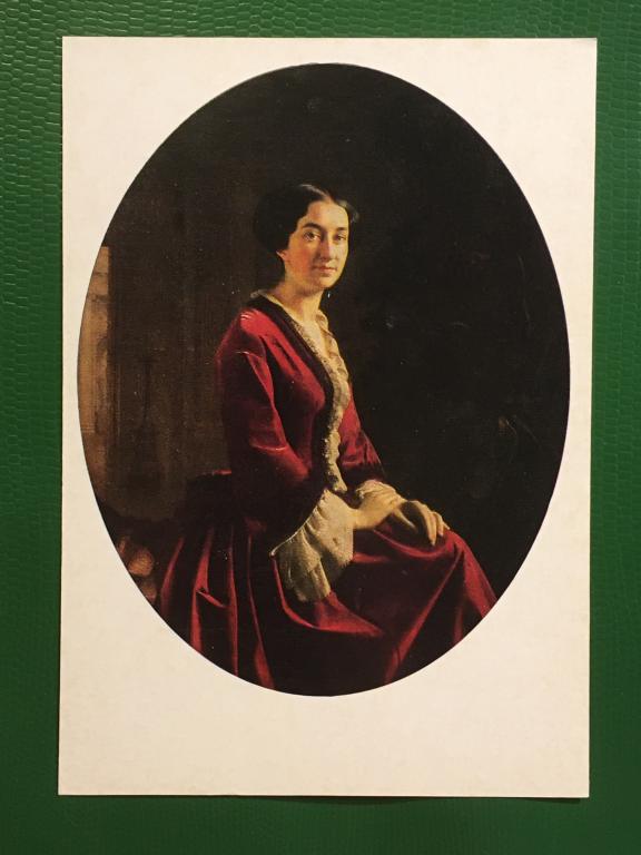 С.К. Зарянко. Портрет Е. Х. Абамелек - Лазаревой. 1975 г.