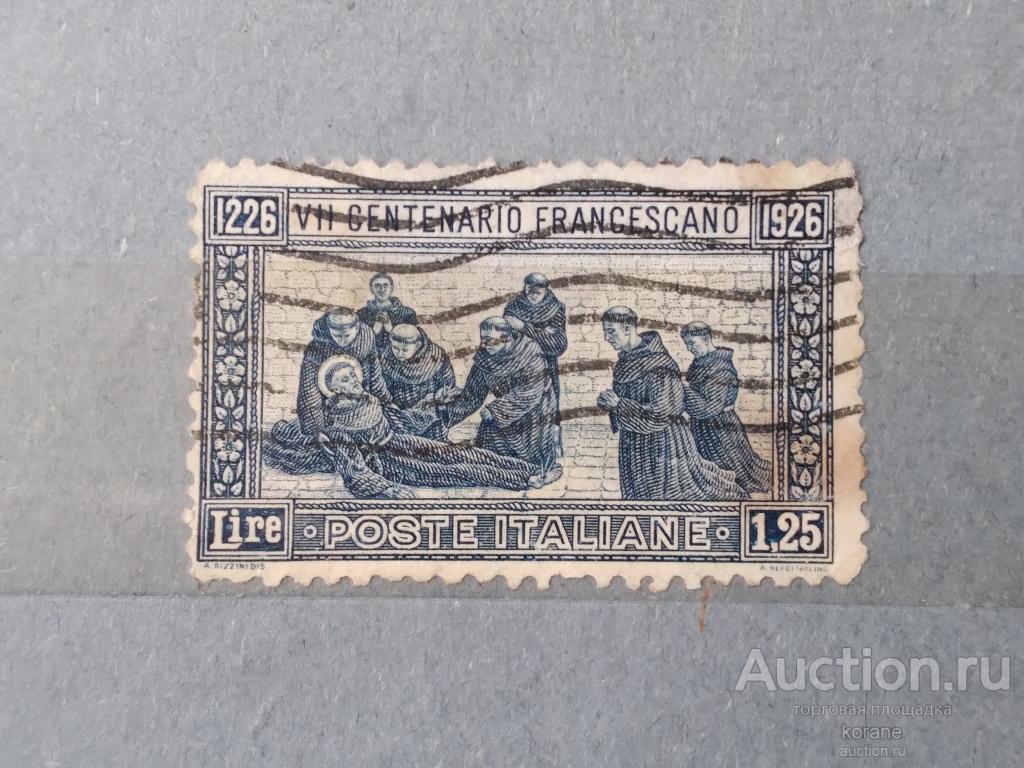 м    Италия  1926 год    700 лет со дня смерти святого Франциска
