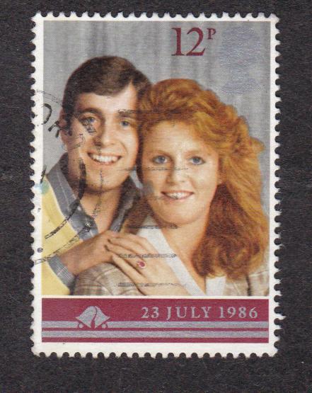 Англия 1986 Свадьба принца (1373)