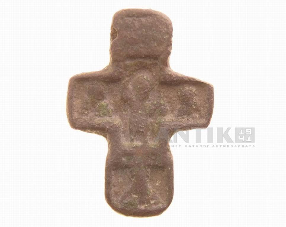 Крест с изображением святого мученика Никиты-бесогона , Христианская древность