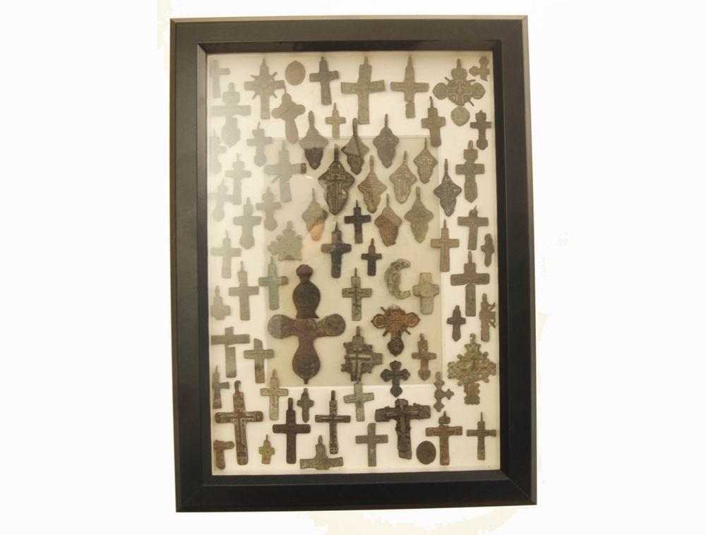 Пано с крестами , 16-18 век, Христианская древность