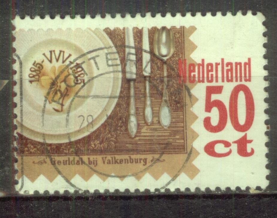 Нидерланды 1985  Mi# 1264   Столовый набор гаш