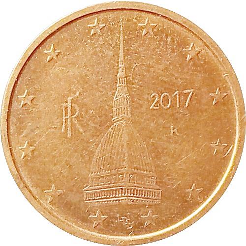 Италия 2 цента 2017