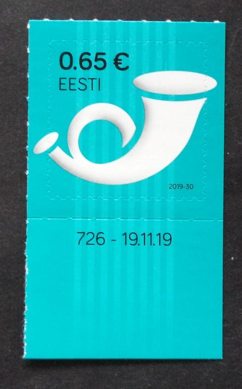 Эстония 2019 г.  Стандарт . Рожок **   Л.16