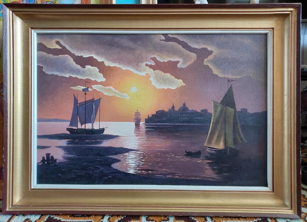 Картина масло холст 02 год