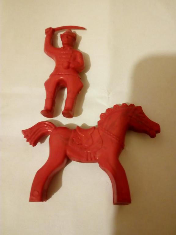 Игрушка.Солдатики.Буденовец.МКИ.Литая резина..СССР