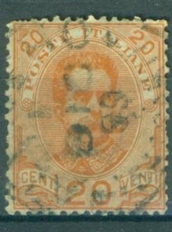Италия 1893 г. стандарт Король Умберто гашеная