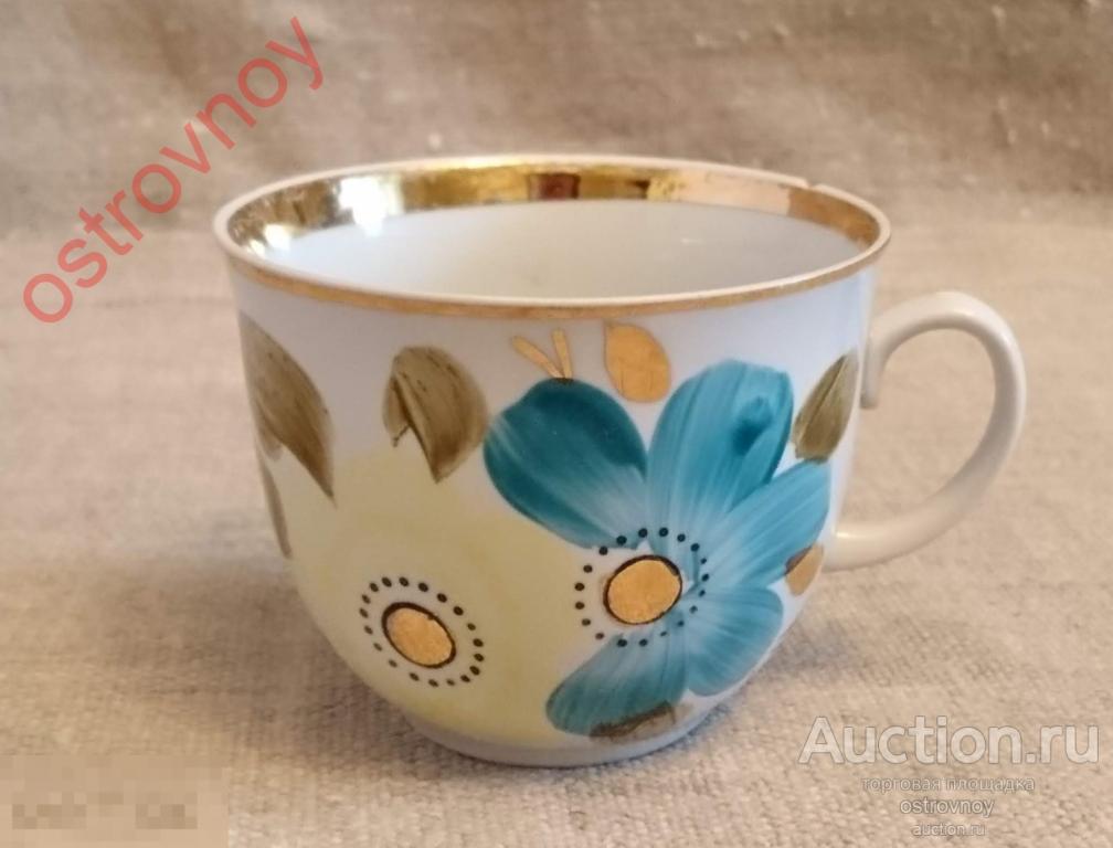Чашка чайная. СССР, 1970-е. Барановка. Есть 4 штуки.