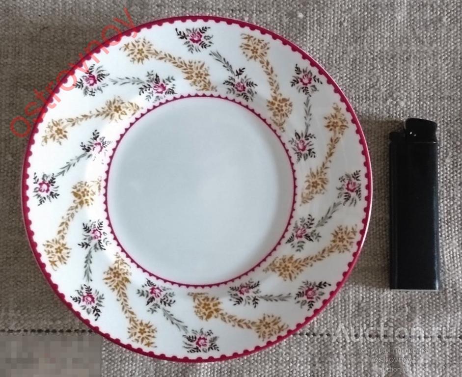 Тарелка десертная, Ø 15,3 см. ЛФЗ, 2002-2006 гг. Есть 5 штук.