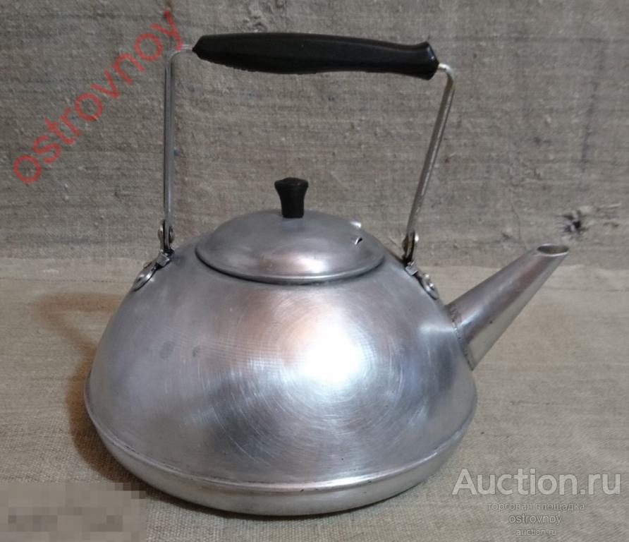 Чайник алюминиевый, 1960-е. 2,5 литра.