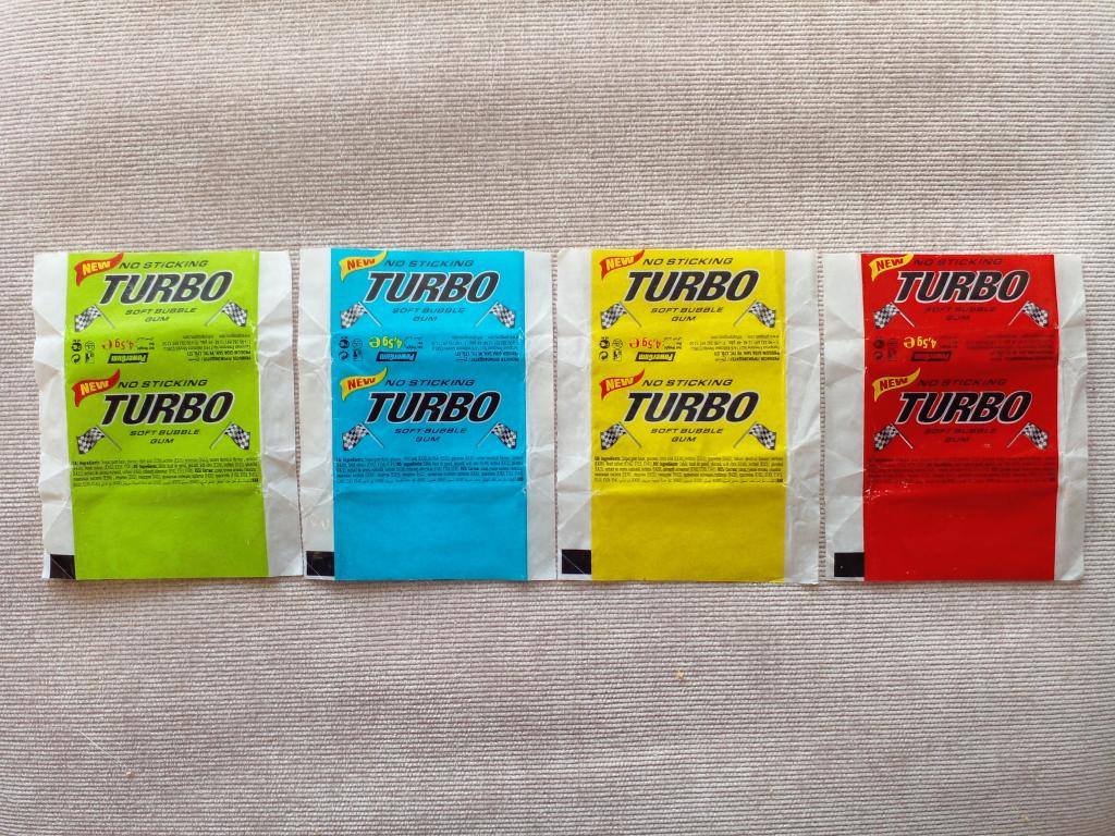 Обертки Turbo New. Полный набор