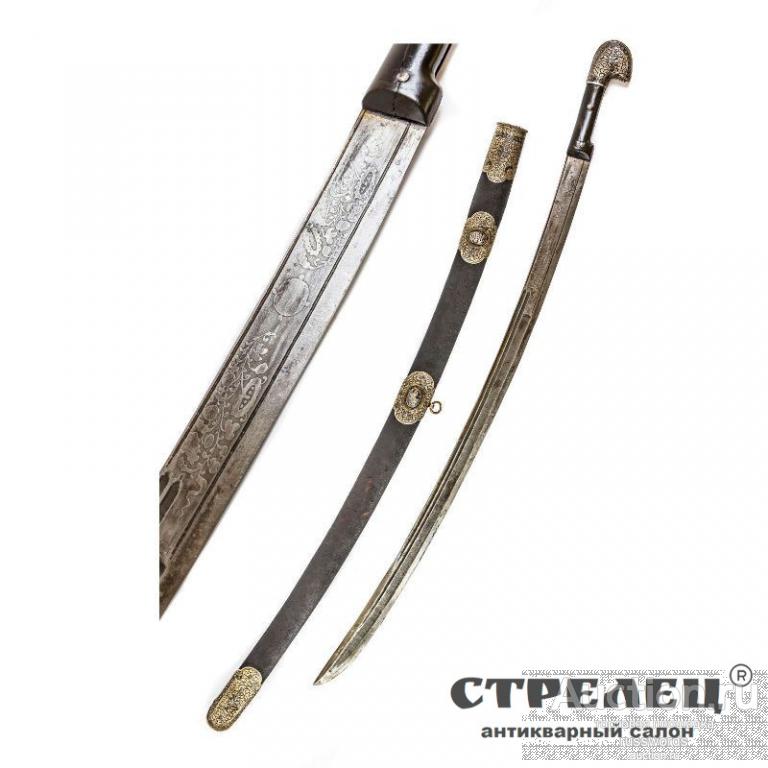 Шашка в серебре. Кавказ, начало 20 века