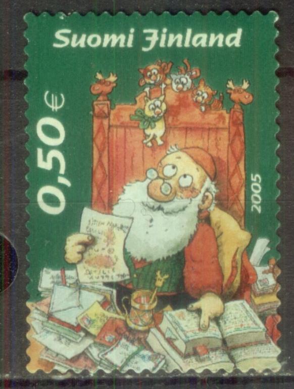 Финляндия 2005 Mi#   Рождество  гаш