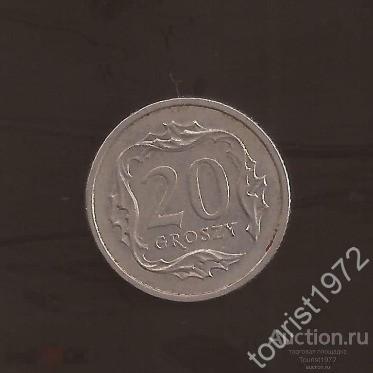 Польша 20 грошей 2000 год