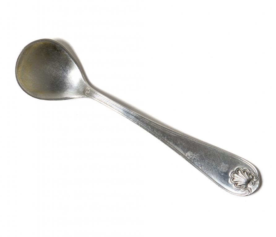 Серебряная ложка для специй или соли. Норвегия.