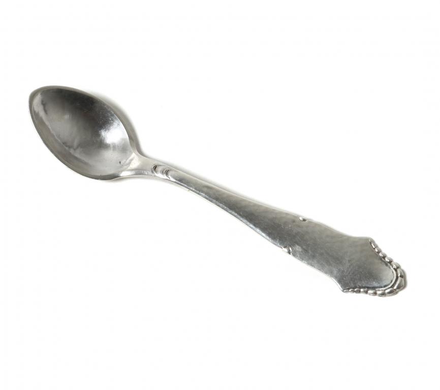 Серебряная ложка для специй или соли. Дания, 1925 год.