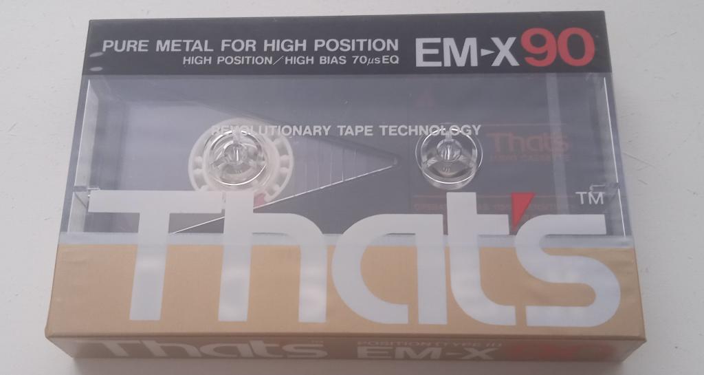 аудио кассета THAT'S EM-X 90 JAPAN Новая