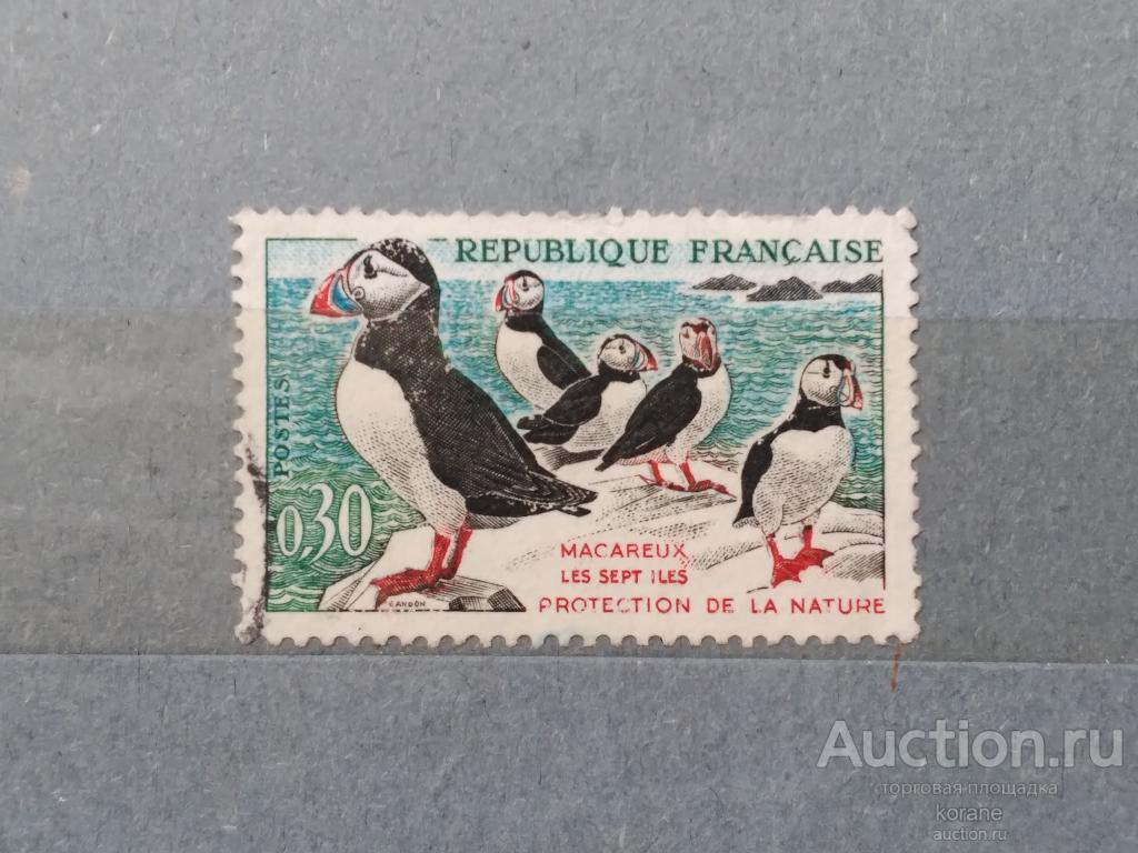 м    Франция 1960 год    фауна  тупик