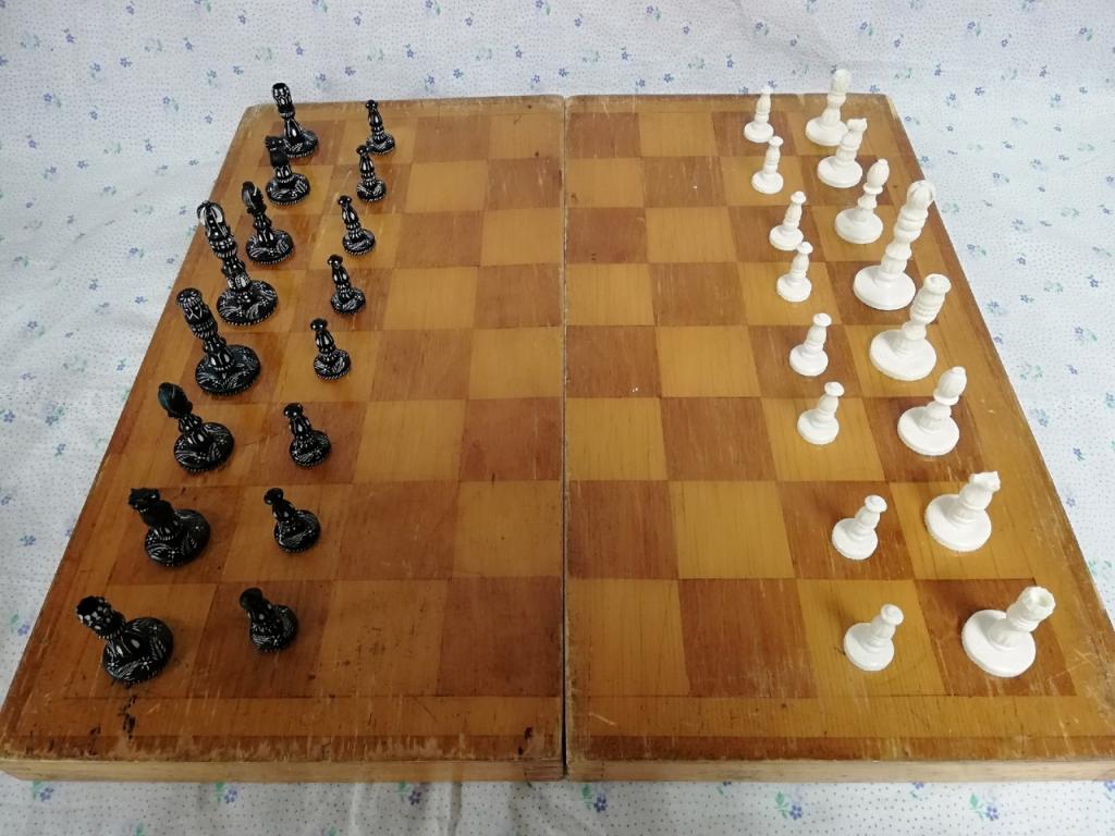 Антикварные шахматы фигуры кость Ручная работа»