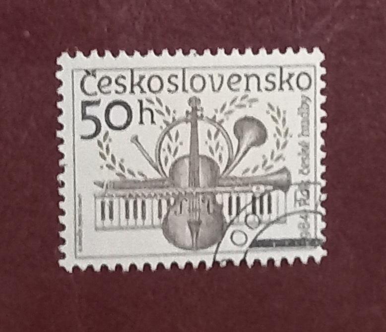 Чехословакия 1984 год Год чешской музыки Гаш