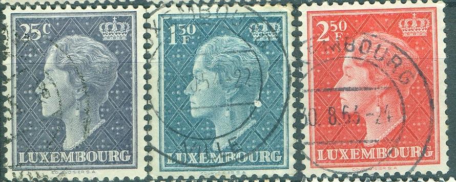 Люксембург 1948 г. стандарт  Великая герцогиня Шарлотта гашеная